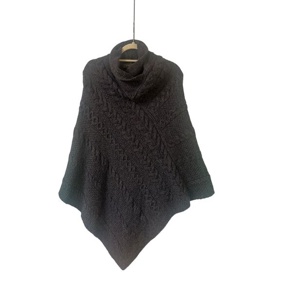 Inis Crafts 100% merino wool poncho M/L - Picture 1 of 3